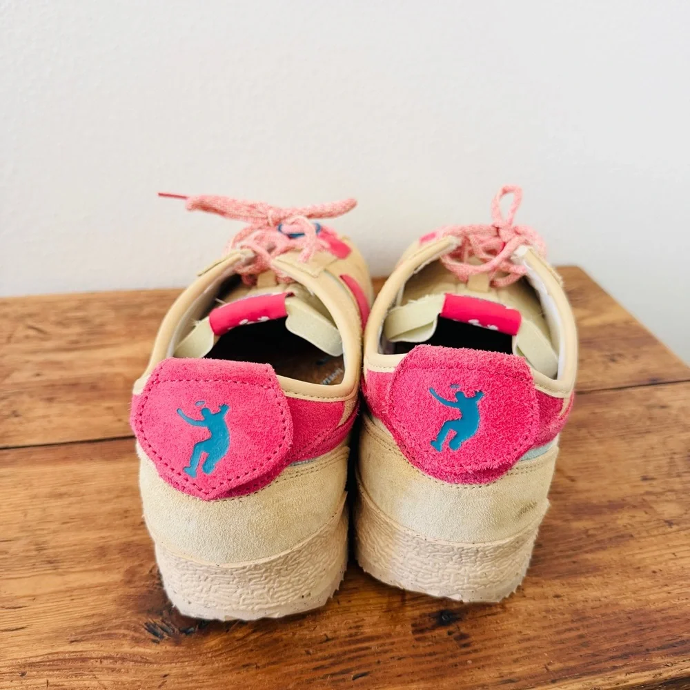 Nike x Union Cortez Collab Sneaker Shoes Cork Like Bottom Pink Blue - Picture 7 of 10